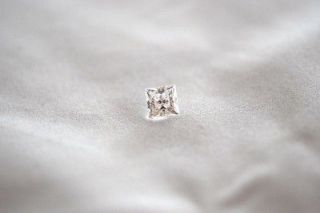 New .40 ct Lab Lannyte Princess Cut Diamond Loose Stone