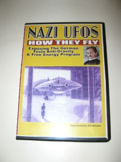 Nazi UFOs How They Fly Exposing German Tesla Free Energy Program (DVD 