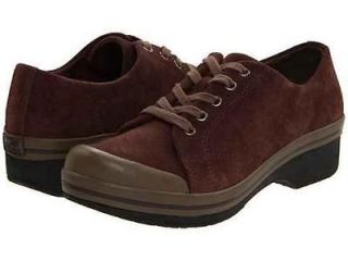 Dansko Veda Suede Espresso Brown Clogs Shoes Non Slip 6601350200 Women 