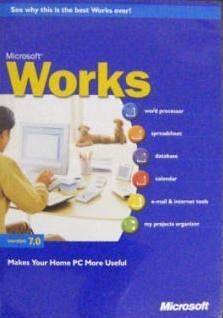   PC CD home productivity word processor spreadsheet database calendar