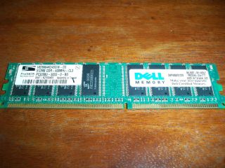 512MB PC3200 DDR Dell Certified Memory Dimension 1100 3000 4500 4550