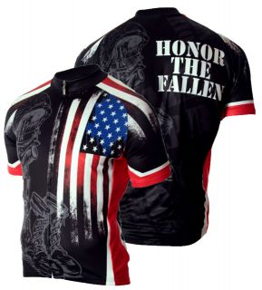 Military Fallen Warrior Mens Cycling Jersey Bike 83 Sportswear USMC 