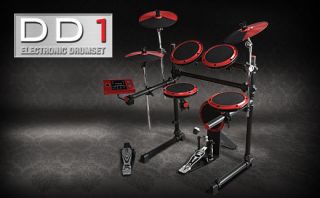 Ddrum DD1 Complete Electronic Drum Kit ddrums Module and Pads Digital 