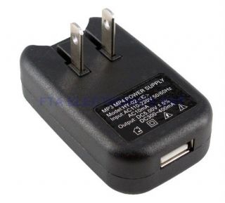   to USB Charger Adapter for GPS  Player Mobile Equipment Spy Camera