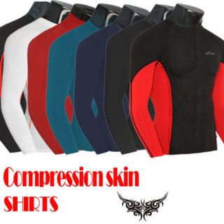 Compression skin shirt gear tight baseunderS M L XL 2XL