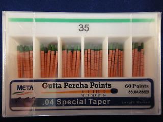Dental Gutta Percha Endodontics   ProTaper .04 #35