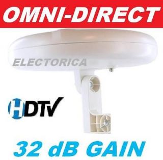 OMNI DIRECTIONAL DIGITAL HD ANTENNA HDTV UHF DTV INDOOR OUTDOOR RV OTA 