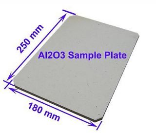 aluminia plate(250mmL *180mmW *8mmH) for muffle furnace