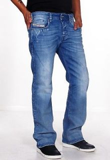 Zatiny 8W7 Regular Boot Cut Diesel Jeans Men New Size 36/32