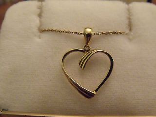 STERN ROSE GOLD HEART NECKLACE WITH BOX