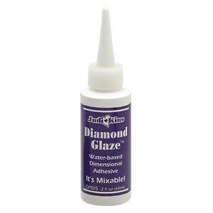 Diamond Glaze Judikins Judi kins Adhesive 2 oz large