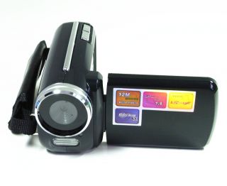 New Mini Digital Video Camera Camcorder DV 12MP 1.8TFT 4xZoom 139BK 
