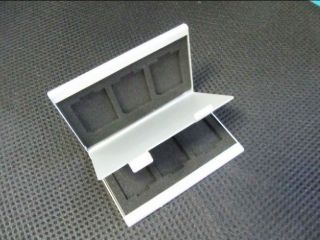   Aluminum box Portable 6 in 1 memory card case SD/SDHC/MMC Card Cases