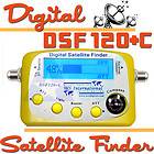 Digital Satellite Finder DSF120+ w/ LCD Signal Meter Compass+Buzzer 