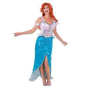 Disney Little Mermaid Princess Ariel Costume Adult NWT