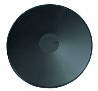 Joes USA  1.0 Kilogram Premium Rubber Practice Discus, Black