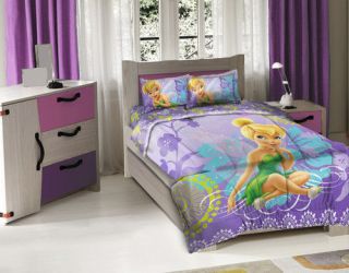 Disney Tinkerbell Fairy Wonder Licensed Twin Bedding Comforter Set