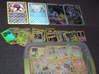   Lot of Over 5000 Pokemon Cards 4 Supersize Cards & 75 85 Holograms