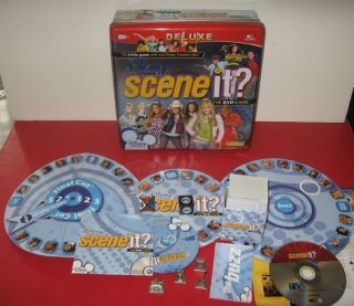 Disney Channel Scene It? Deluxe DVD Trivia TV Cllips Game Fun For All
