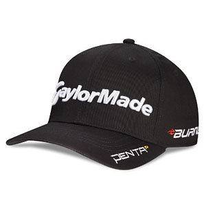 NEW 2011 TaylorMade Dustin Johnson DJ R11 Burner Fitted Hat Black S/M