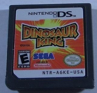 Dinosaur King Nintendo DS Lite 3DS DSi RARE