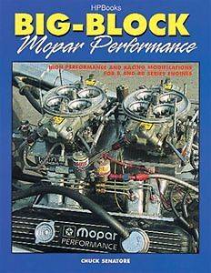 BB Mopar Engine Performance Book 383 413 426 Hemi 440 