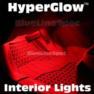 Blue LED Interior Lights 5050 SMD Neon Glow Lighting Dash Seat Vent t 