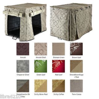 Snoozer Cabana Pet Fancy Dog Crate Cover Size Small   3XL 24 30 36 42 