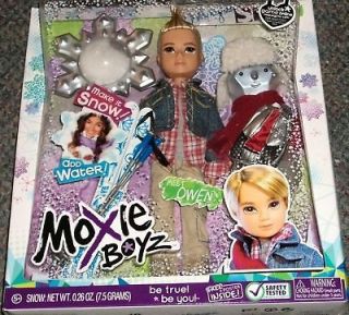 Moxie Boyz Magic Snow Set Meet Owen Doll & Accessories