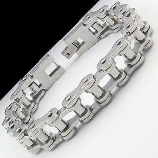 bike chain bracelet in Mens Jewelry
