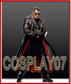 Blade the Vampire Slayer Coat cosplay costume customed