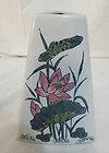 NEW 6 ORIENTAL FROG DRAGONFLY LILY PAD FLOWER VASE PLANTER BAMBOO POT 