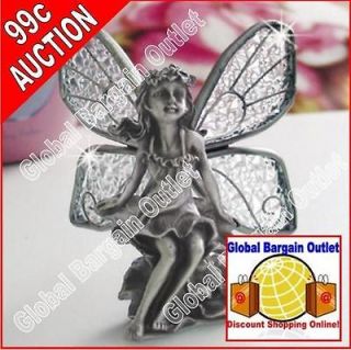 Pewter Sitting Fairy   Doubles As A Paperweight
