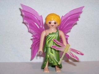   Figure Fairy Lg Sparkley Purple Wings Lady Dragonfly Fairy Tale Magic