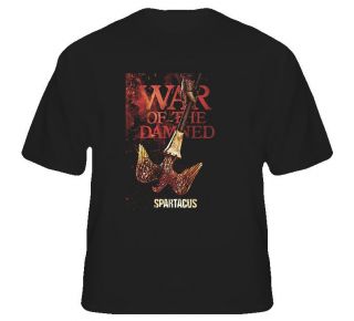 Spartacus War of the Damned drama tv show T Shirt
