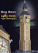 Big Ben 3D Puzzle Puzz3D, Instructions Only