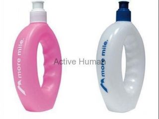   Sports Handheld Running Water Drinks Bottle Pink & Clear 300ml & 500ml