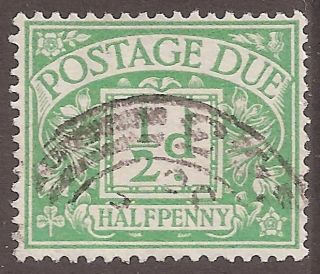 GREAT BRITAIN SC J9 USED POSTAGE DUE SG D10