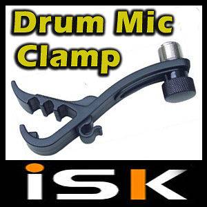 drum mic clip in Stands, Mounts & Holders