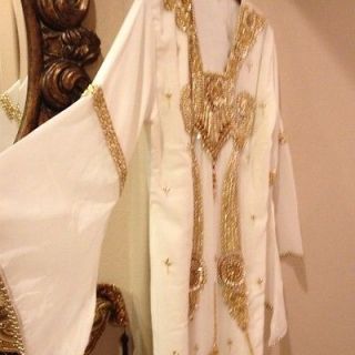 white kaftan dress, Clothing, 