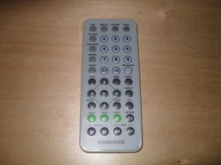 Magnavox portable DVD player remote control for MPD850
