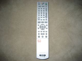 SONY RMT D206A REMOTE CONTROL FOR RDR HX900 HDD DVD RECORDER