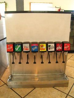   Head Soda Fountain Beverage Dispenser Machine w/Rack + Carbonator