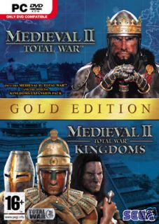 Newly listed Medieval II 2 Total War & Kingdoms Gold PC XP (DVD ROM)