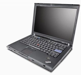 IBM Lenovo ThinkPad T61 Laptop Core 2 Duo 2.0GHz WiFi 30 Day Warranty 
