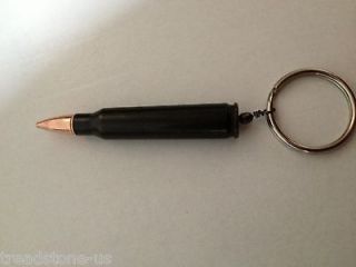 56 / 223 winchester Bullet Keychain Military   cartridge Pendant