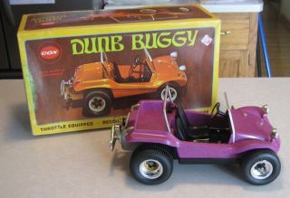 1969 Cox Gas Powered Dune Buggy **Metal Flake Purple** With Box 