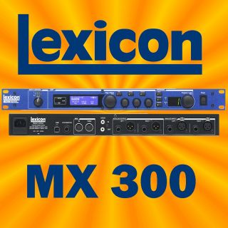 LEXICON MX300 2 I/O STEREO REVERB FX PROCESSOR MX 300 HARDWARE PLUG IN