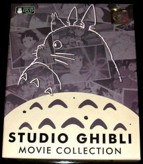DVD Collection Studio Ghibli Movie 24 Movies 7 disc Box Set + Bonus 