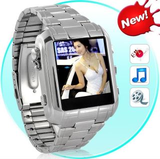 Multimedia MP4 Player Watch with Voice Recorder and Compass (8GB)